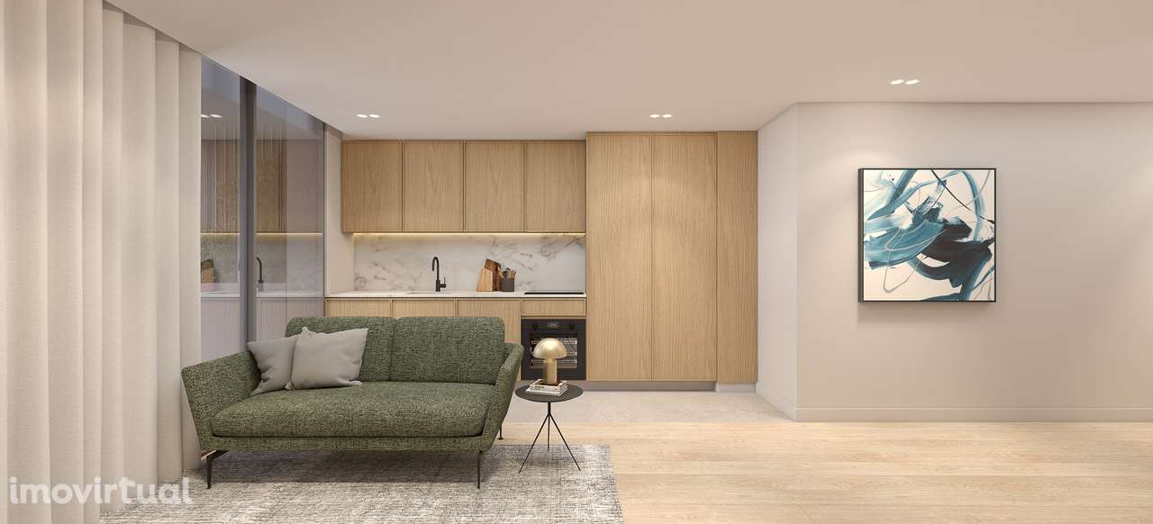 T0 Novo c/ Varanda em Mafamude, Vila Nova de Gaia - Grande imagem: 3/14