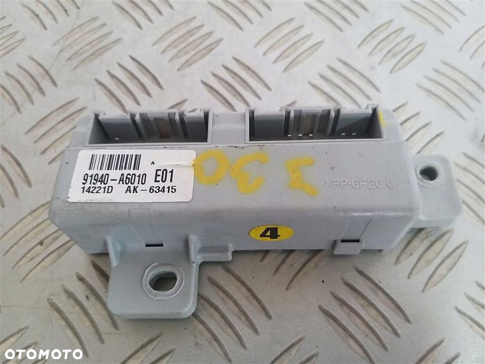 Zestaw odpalający startowy Hyundai I30 II 11-17 1,6 CRDI KOMPUTER STACYJKA 0281030859 - 5
