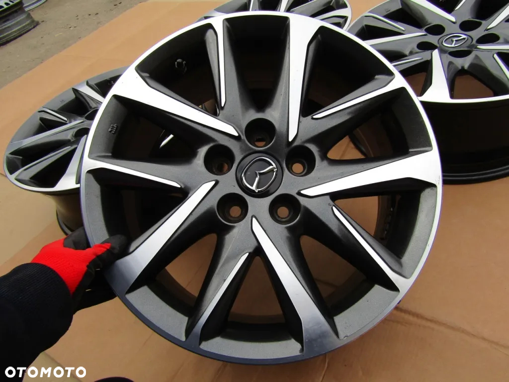 4x Felgi 17 Mazda 3 5 6 CX-3 CX-5 CX5 CX-7 MX-5 7j 5x114,3 ET45 + czujniki - 13