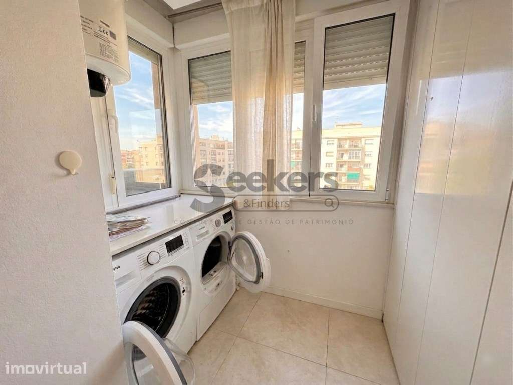 Apartamento T1 Moderno, Totalmente Mobilado e Equipado na Amadora - Grande imagem: 5/7