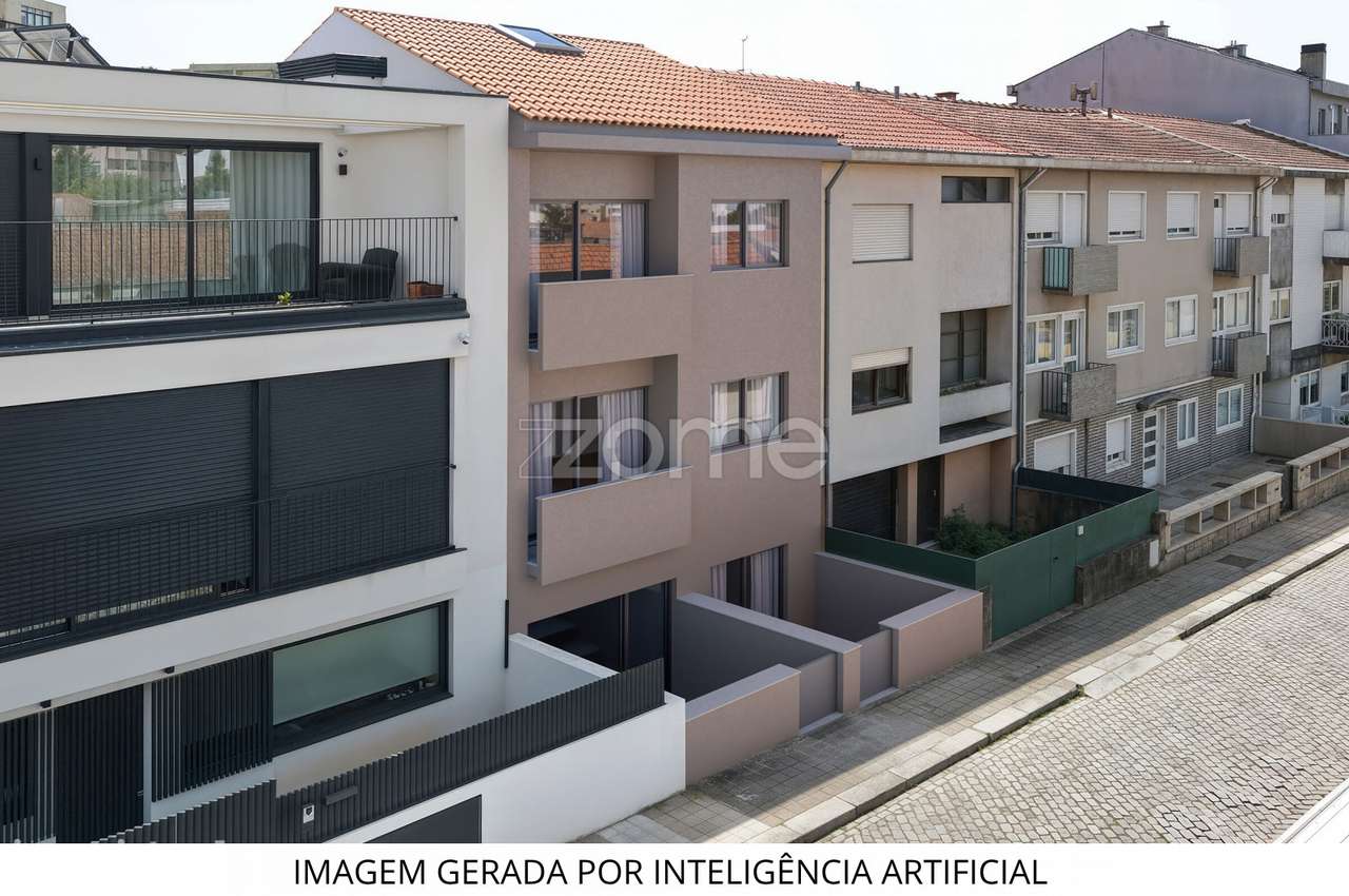 Apartamento T2+1 Duplex novo, em Aldoar. - Grande imagem: 2/12