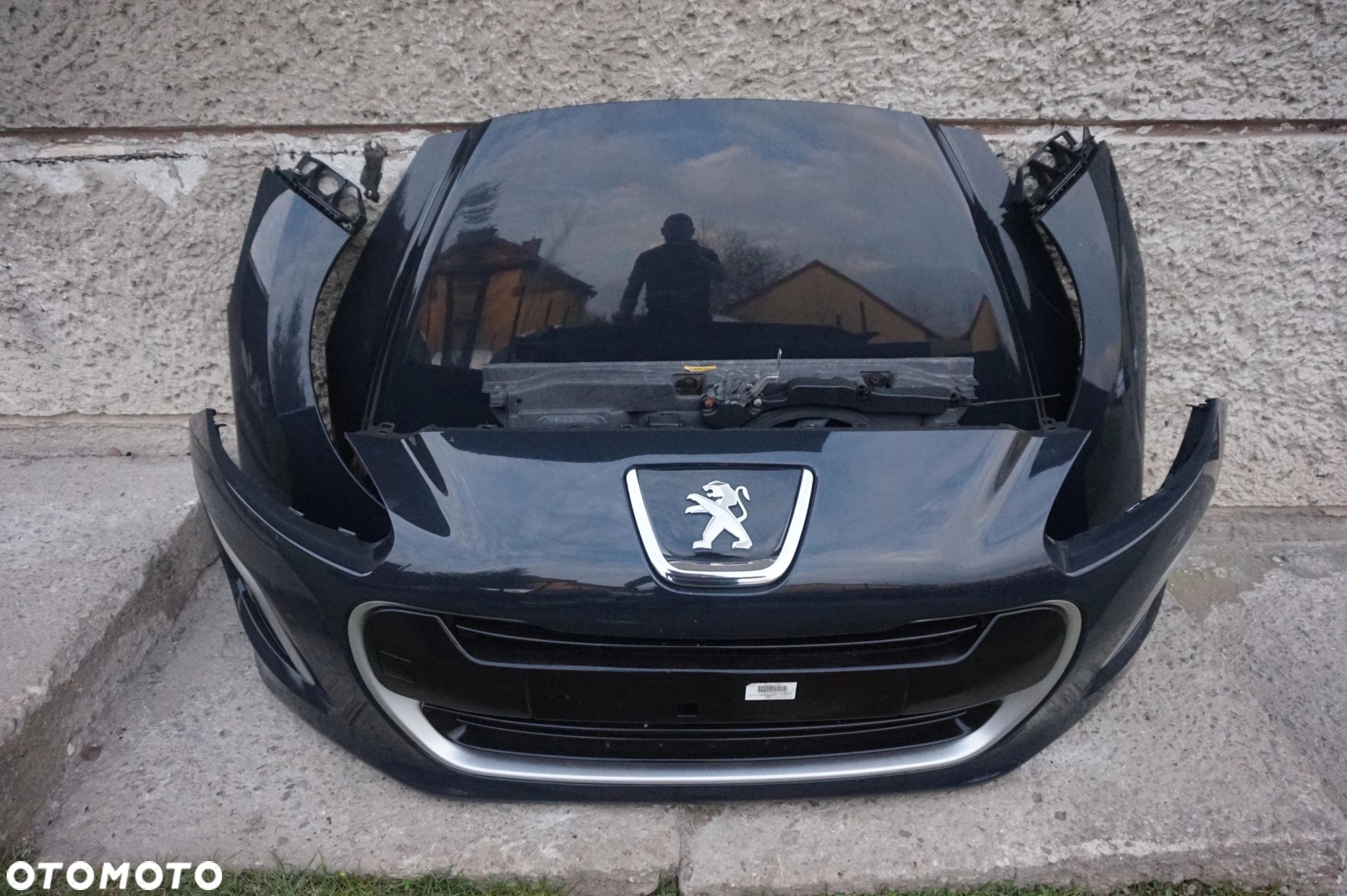 ZDERZAK MASKA BŁOTNIK KOMPLETNY PRZÓD PEUGEOT 308 T7 LIFT - 1