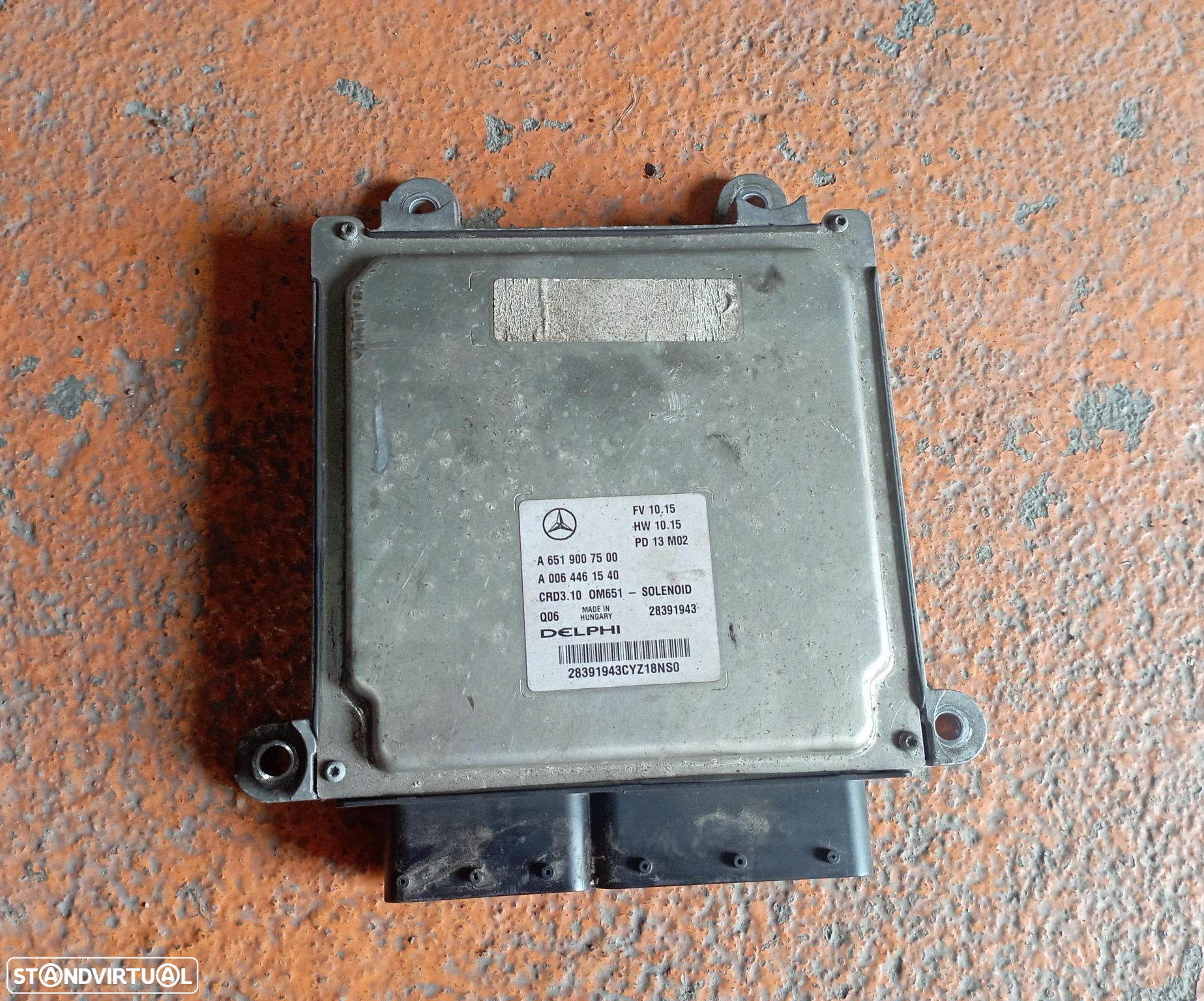 Centralina Motor Mercedes Benz W212 E220 / W204 C220 Ref. A6519007500 / A0064461540 - 2