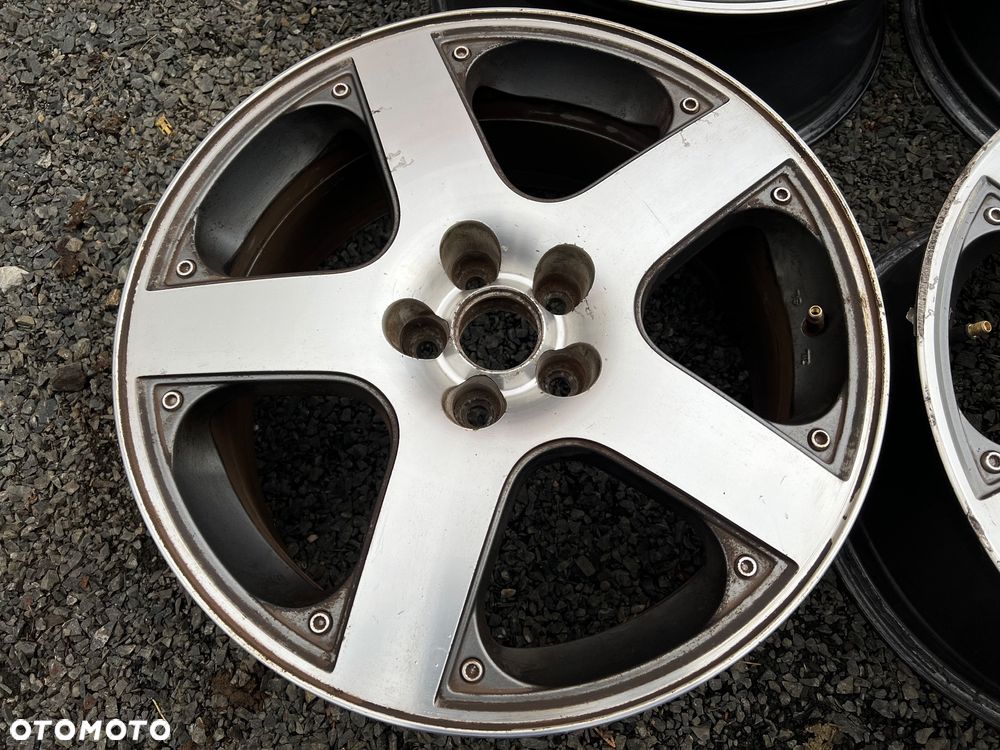 VOLKSWAGEN R17 UNIKATOWE ORYGINALNE FELGI ALUMINIOWE 17" 7J ET38 5X100 57,1mm ALUFELGI 1J0601025S KOMPLET 4SZT SANTA MONICA GOLF IV GTI - 2