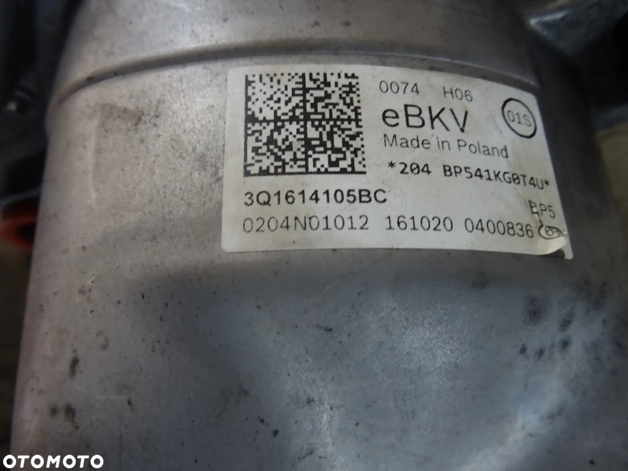 3Q1614105BC serwo wzmacniacz hamowania EBKV VW Passat B8 Skoda superb czesci - 2