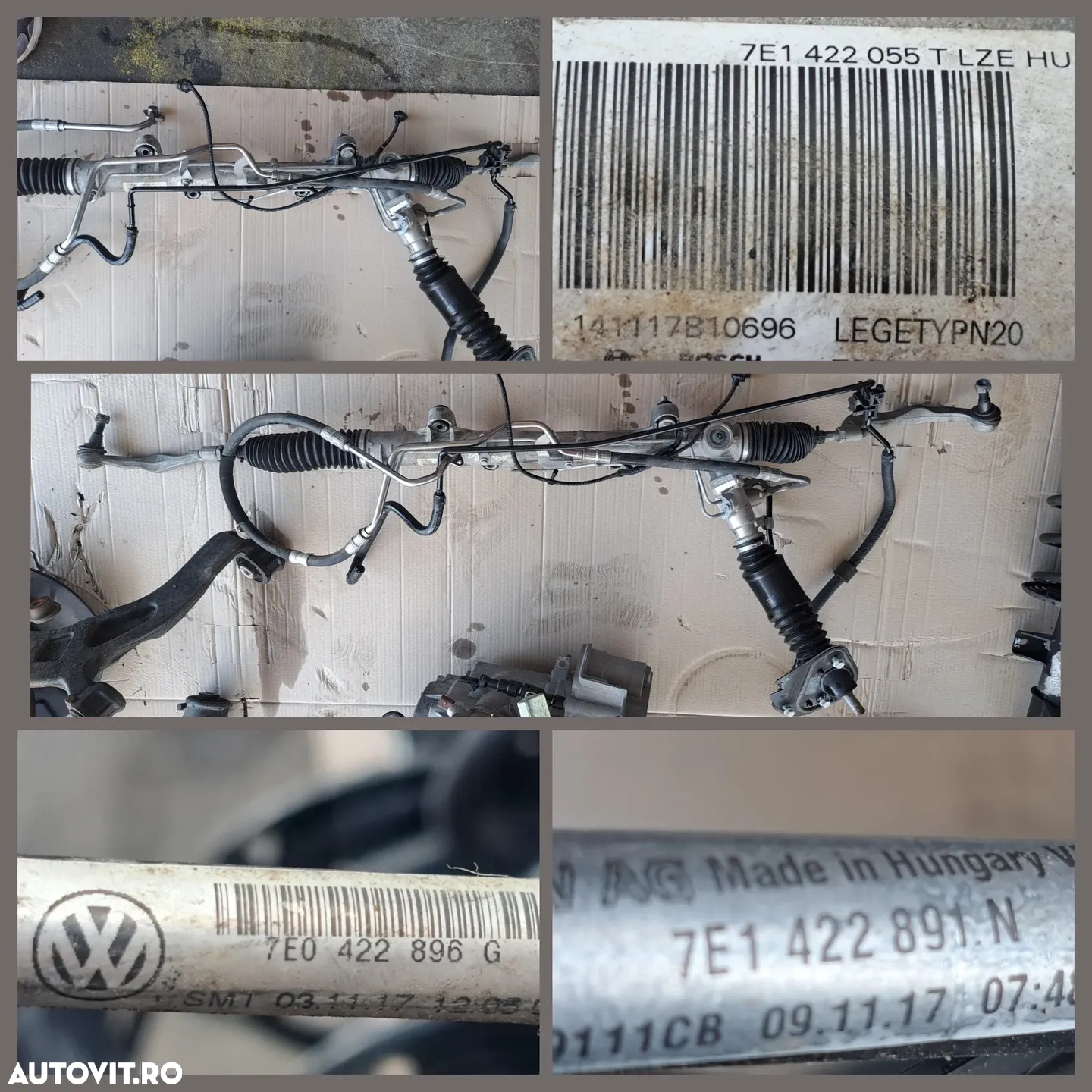 VW T6 2.0 tdi 2019 cutie de viteze manuala 5+1 planetara stg dr fata kit ambreiaj LUK placa disc rulment volanta amortizor arc - 7