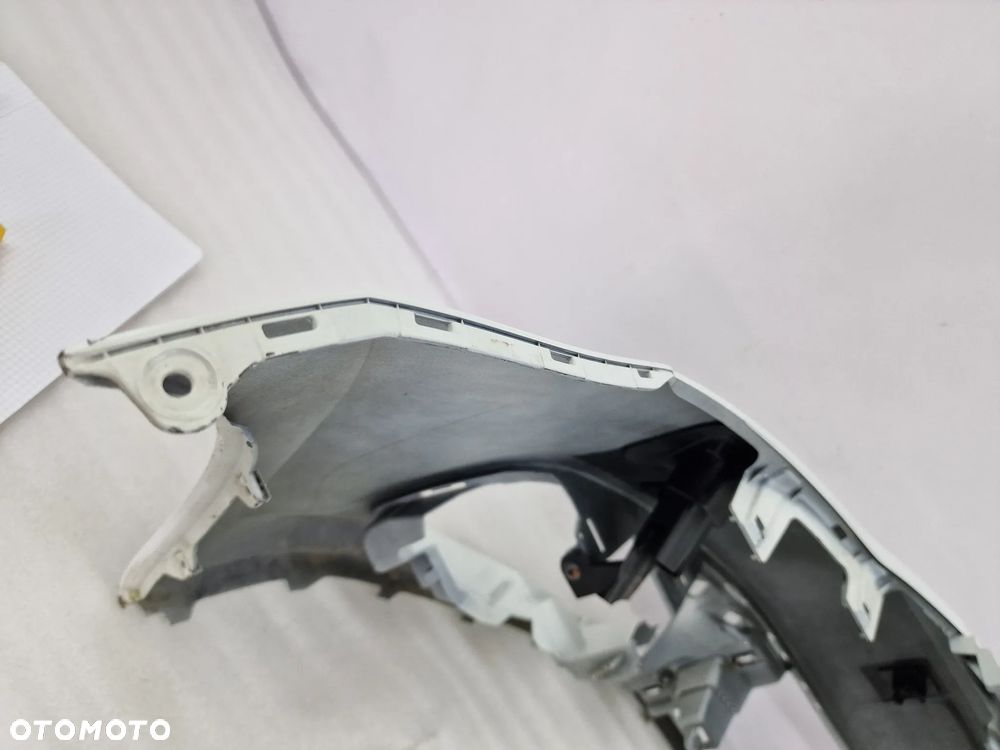 VW POLO 6C0 LIFT 13-17 ZDERZAK PRZEDNI PRZÓD NA SPRYSKI + 4X PDC , ŁADNY , BIAŁY , NR 6C0807221 , NR AUKCJI NZ745 - 14