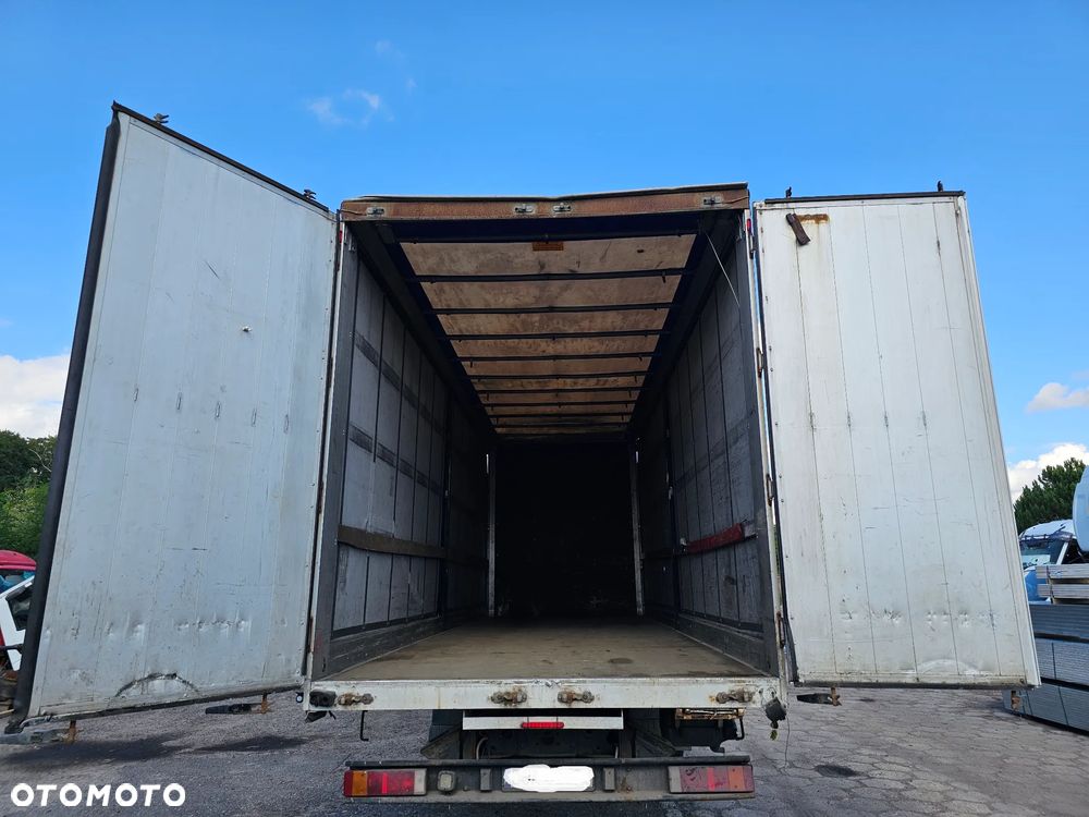 ZABUDOWA SKRZYNIA PLANDEKA PAKA FIRANKA DACH OTWIERANY MAGAZYN 8,2 m DAF LF 45 55 VOLVO FL FE - 15