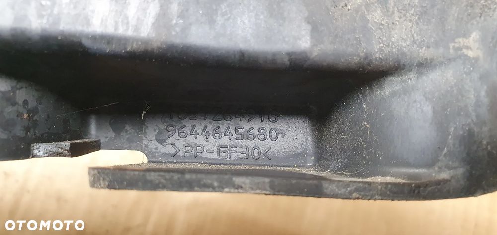 Ślizg zderzaka prawy przód przedni Peugeot 407 9644645680 - 5