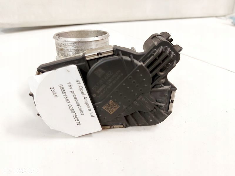 opel ampera 1.4 16v przepustnica 55581682 0280750579 - 2