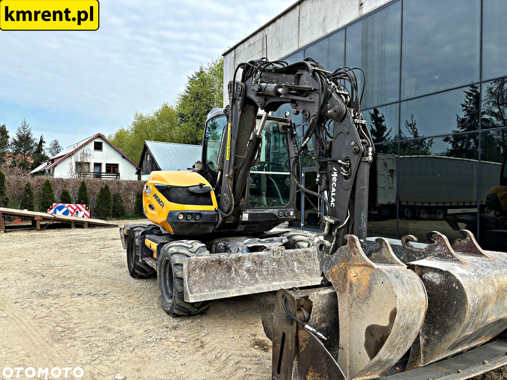 Mecalac 9 MWR KOPARKA KOŁOWA 2019R. | MECALAC 11 KOMATSU PW 98 TEREREX TW 95 110 WACKER NEUSON 100 YANMAR - 8