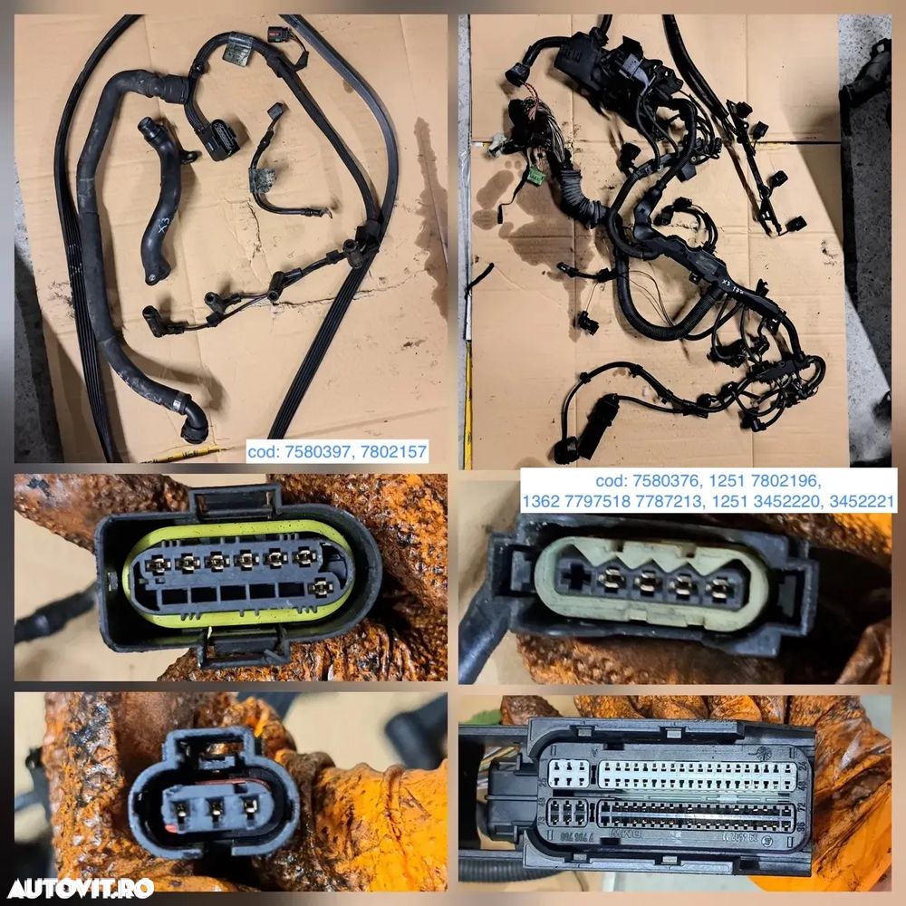 Turbina Galerie admisie Compresor Alternator Racitor gaze EGR supapa Termoflot Pompa servo Instalatie electrica Bmw X3 E83 X3 E83 Lci - 9