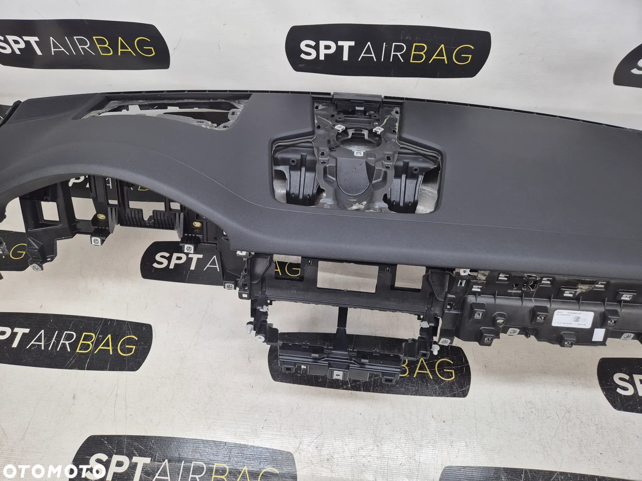 PORSCHE CAYENNE III 3 9Y GUMA HEAD UP DESKA ROZDZIELCZA KONSOLA KOKPIT PULPIT PODUSZKI AIRBAG AIR BAG PASY KIT SET - 3