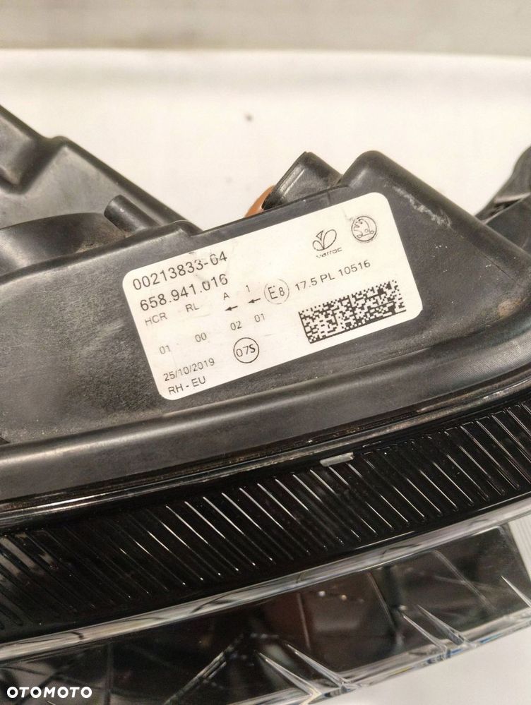 skoda kamiq pół led przód strona prawa 658941016 - 2