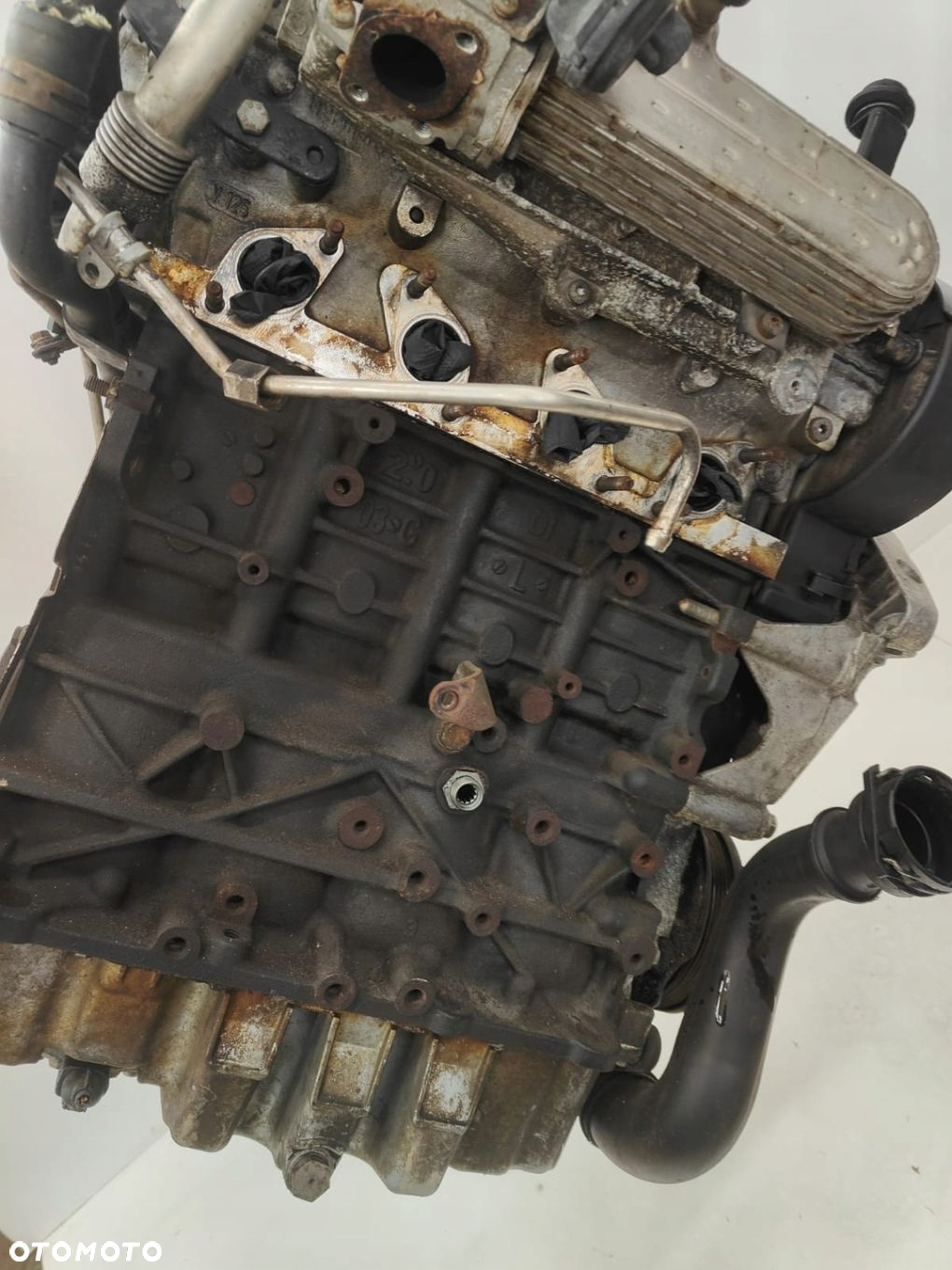 Volkswagen Audi Skoda 2.0 tdi oe BKD SILNIK KOMPLETNY Z WTRYSKAMI - 4