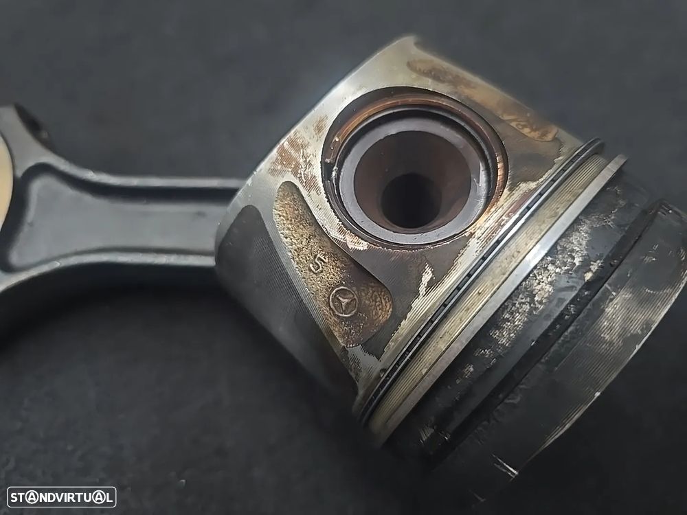 Biela com Piston do motor originais para mercedes 2.2cdi a651 2010+ (2x no estoque) - 3