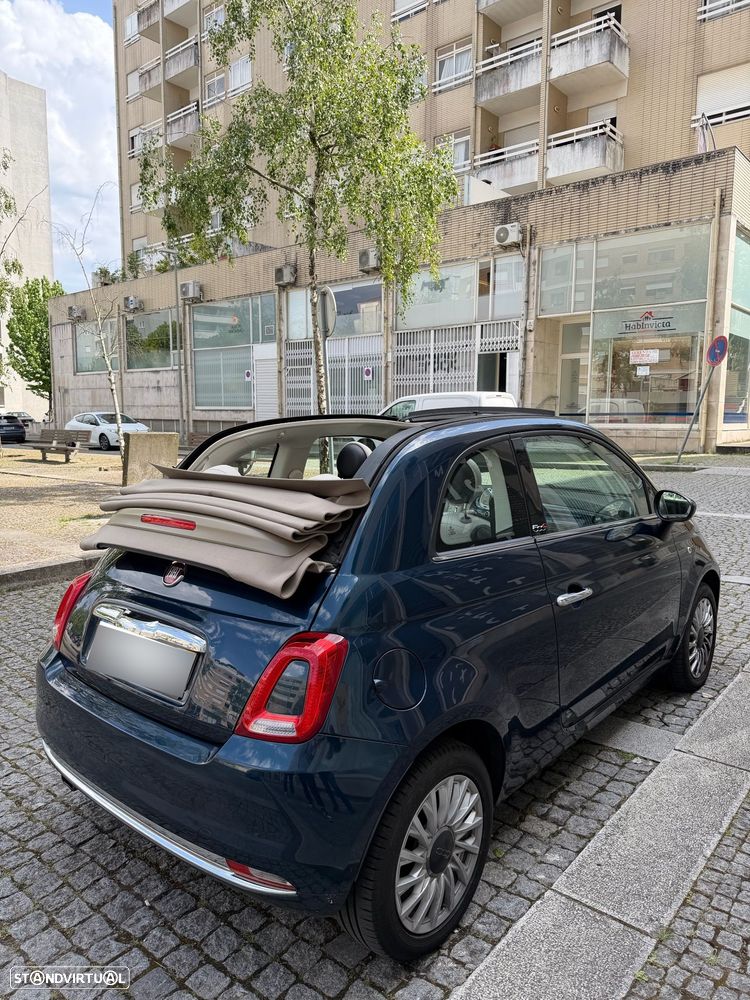 Fiat 500C 1.2 Lounge Dualogic - 8