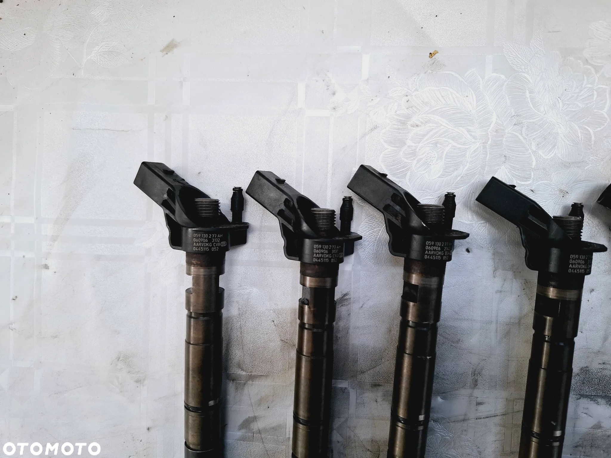 Wtryski Wtryskiwacze Wtrysk Wtryskiwacz Komplet 059130277AH 2.7 3.0 TDI Audi VW - 5