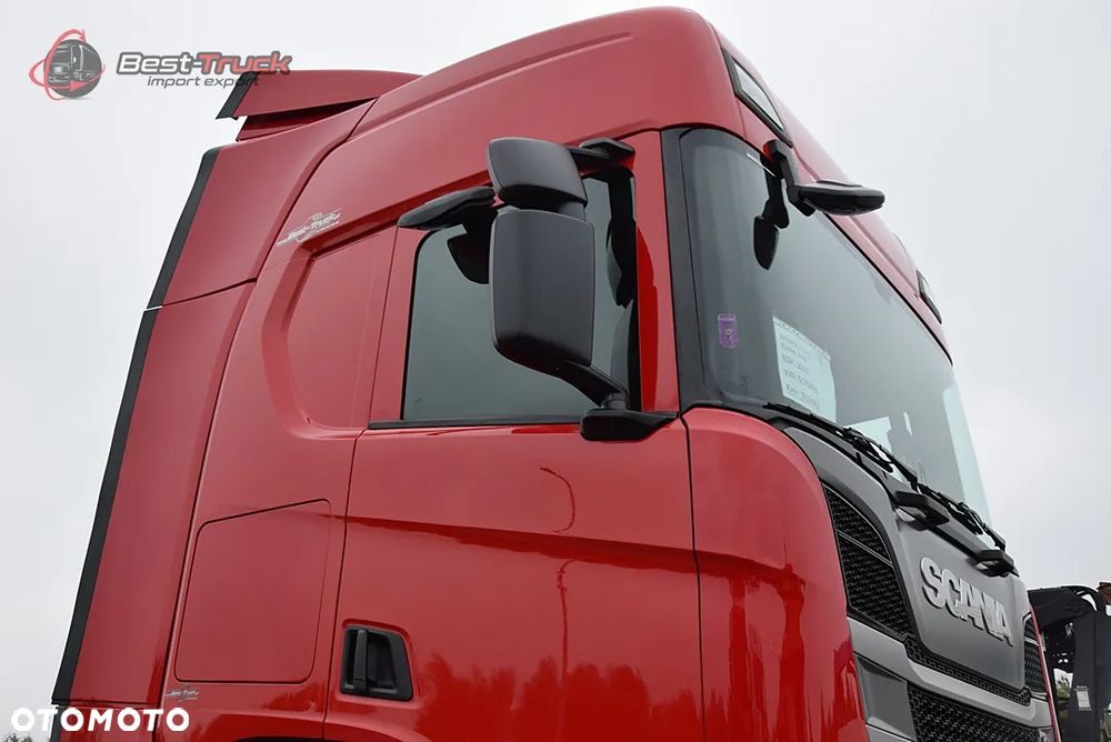 Scania R450 / CAŁA NA PODUSZKACH / RAMA STANDARD /  JEDNOSTKA BWE + PTO / - 12