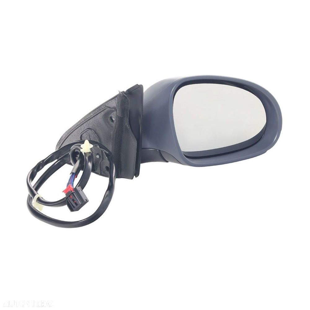 Oglinda exterioara VW Golf 5 (1K) 10.2003-05.2009 Model Hatchback stanga/dreapta Crom Asferica Electrica Cu Incalzire 1K0857537, cu semnalizare, carcasa grunduita, cu pliere, cu lampa perimetru - 1