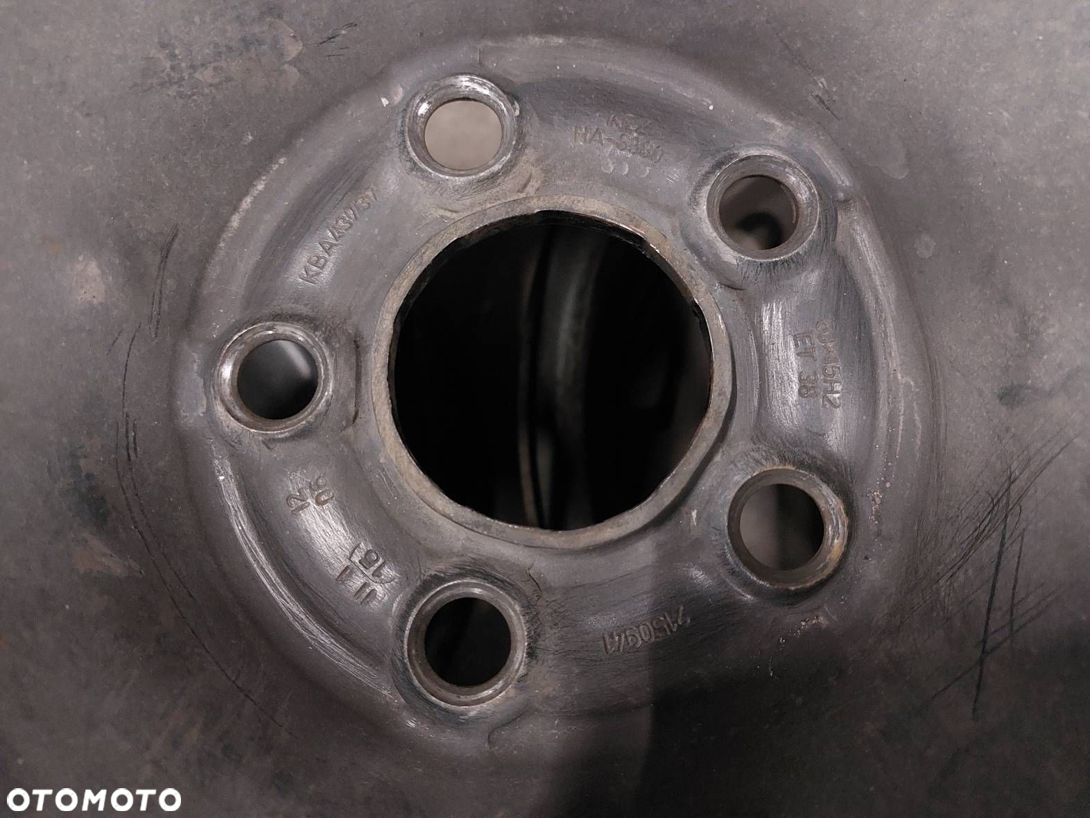 FELGI STALOWE 4 SZT VW GOLF IV 1J0601027Q 5X100 6Jx15 ET38 FI57,1 - 8