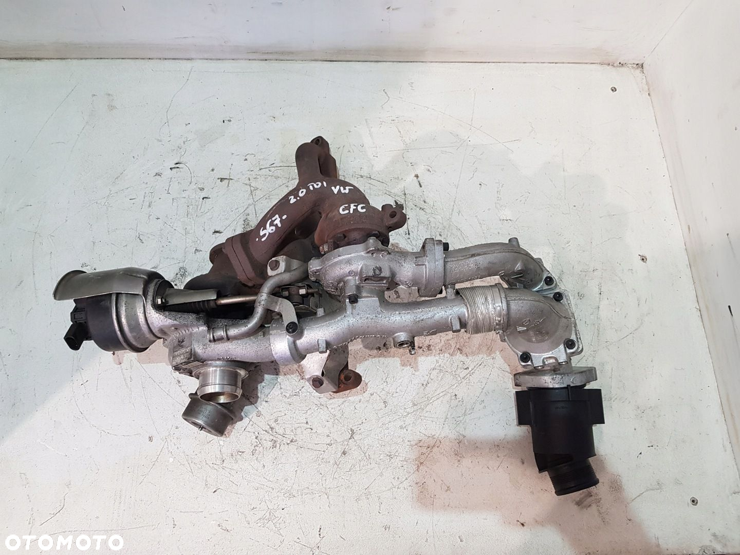 TURBOSPRĘŻARKA TURBO 03L145873 VW TRANSPORTER 5 T5 2.0 TDI BITURBO CFC - 2