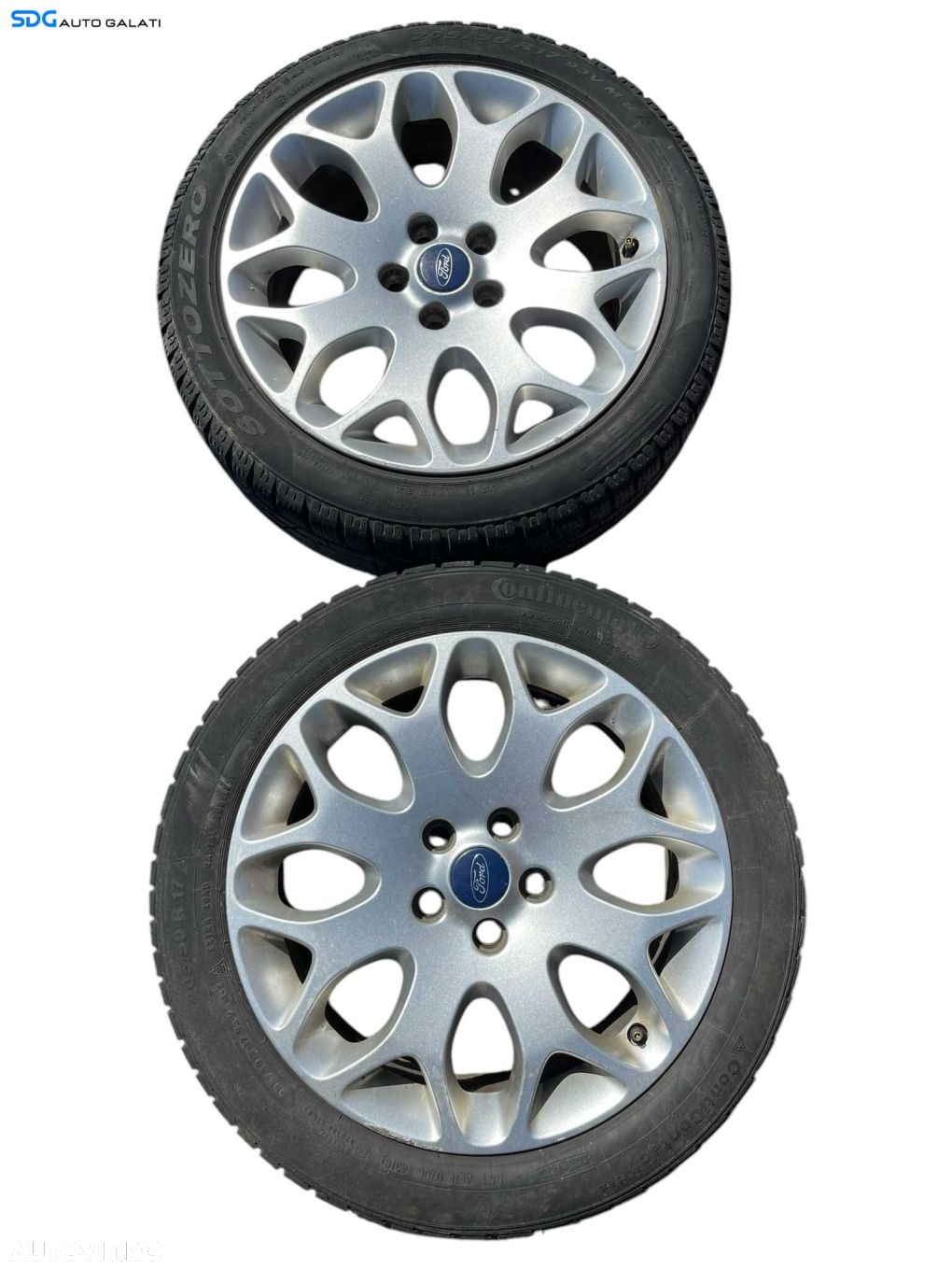 Set 4 Jante Roti Aliaj 205 50 17 R17 Ford Focus 2 2004 - 2010 Cod 8M5J-1007-AA (anvelope de iarnă 2 cu 2) [B4070] - 2