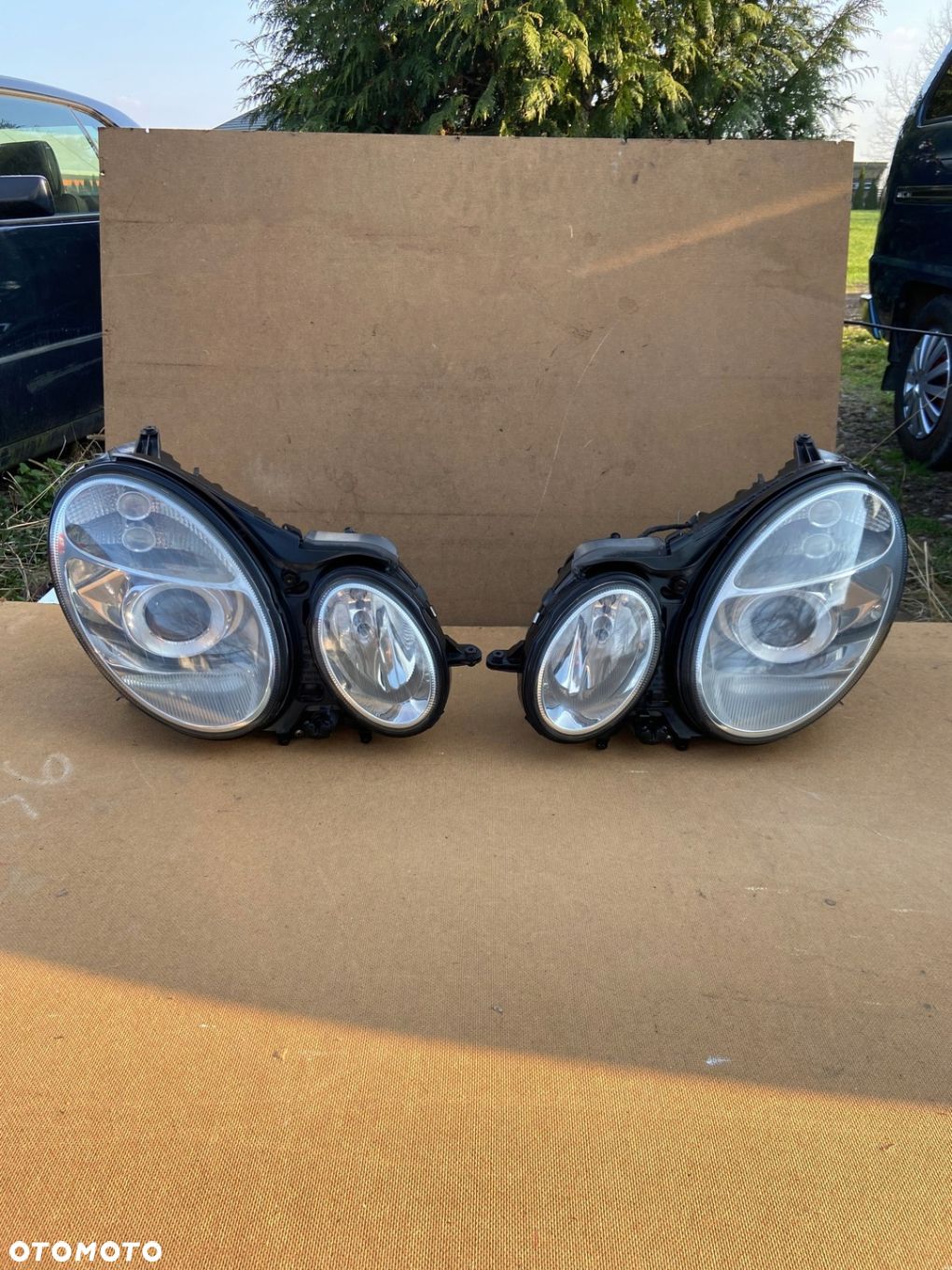 MERCEDES E KLASA W211 02-06 LAMPA BI XENON PRAWY PRZÓD KOMPLETNA, EUROPA - 1