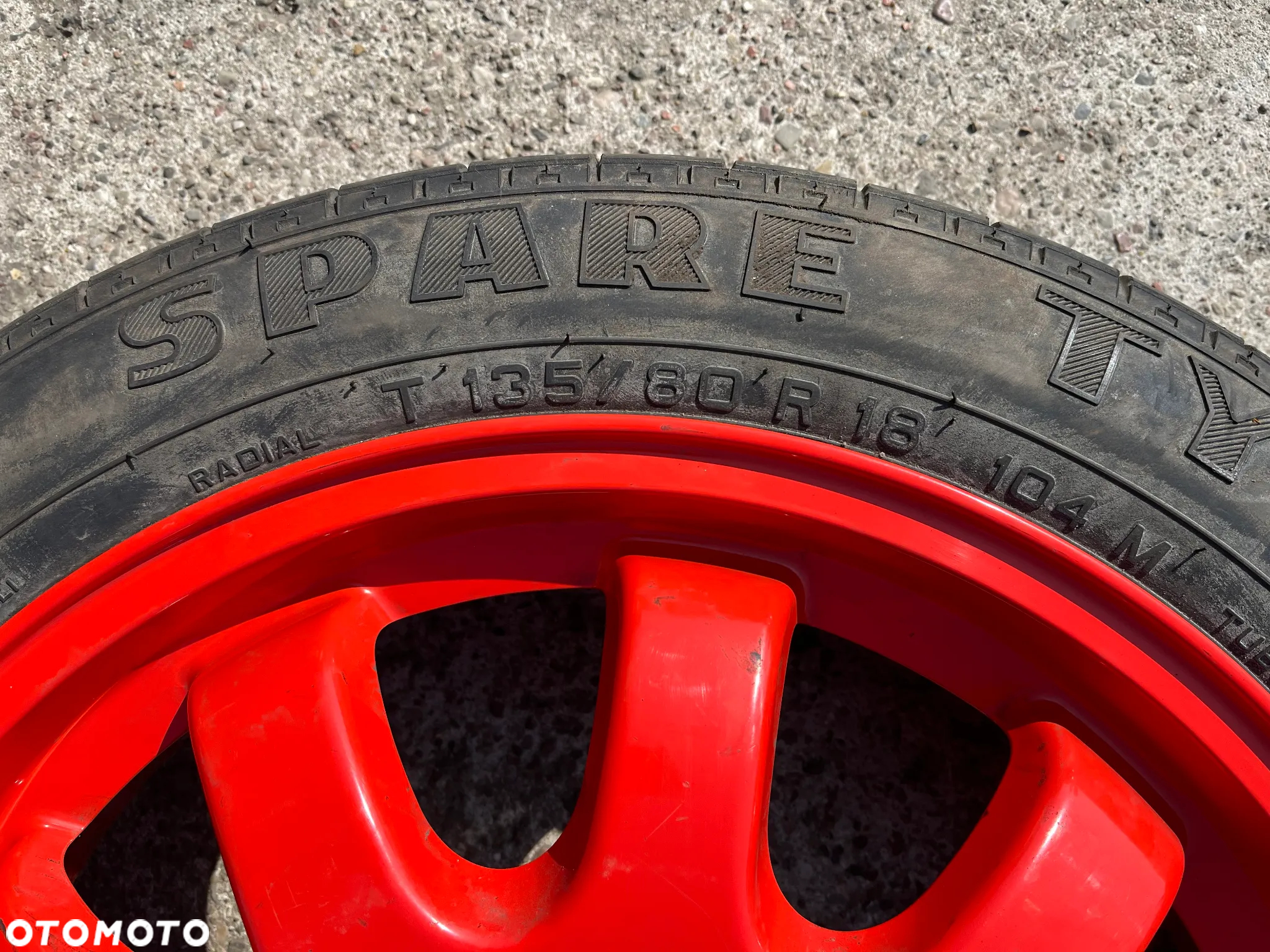 Koło dojazdowe 2R83-1007 OPONA PIRELLI 135/80 R18 JAGUAR XF - 3