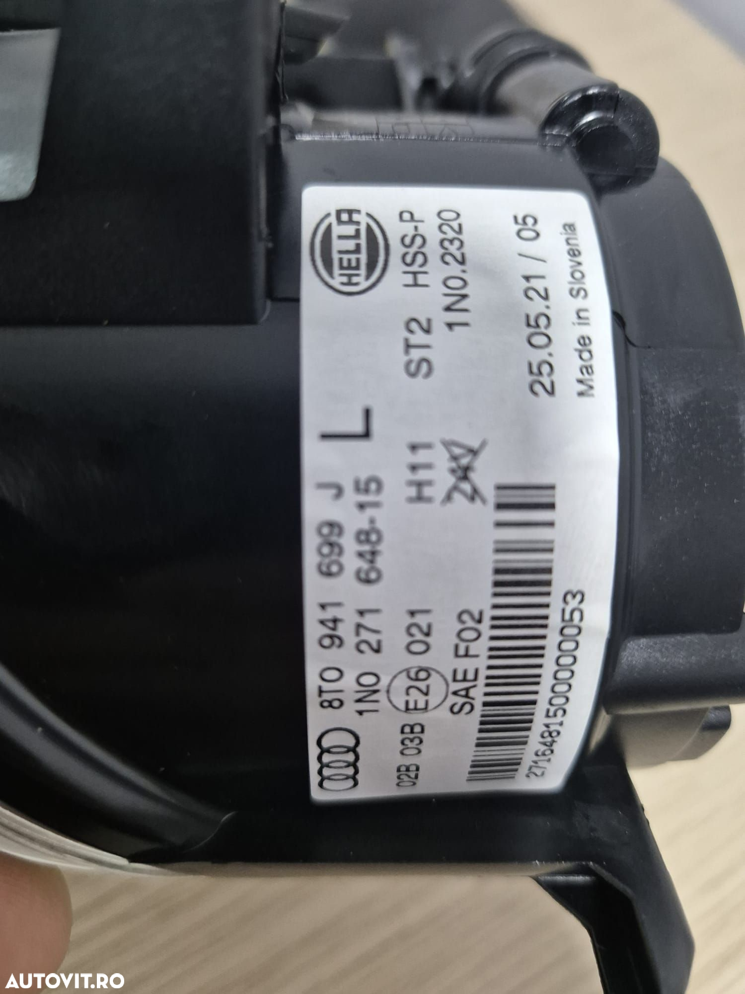 Lampa de ceata Stanga (H11) se potrivește: AUDI A4 A6 - 4