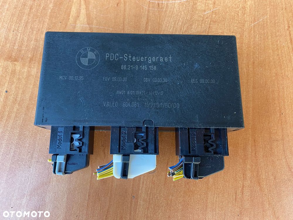 MODUŁ STEROWNIK PARKOWANIA PDC BMW E61 66219145158 - 1