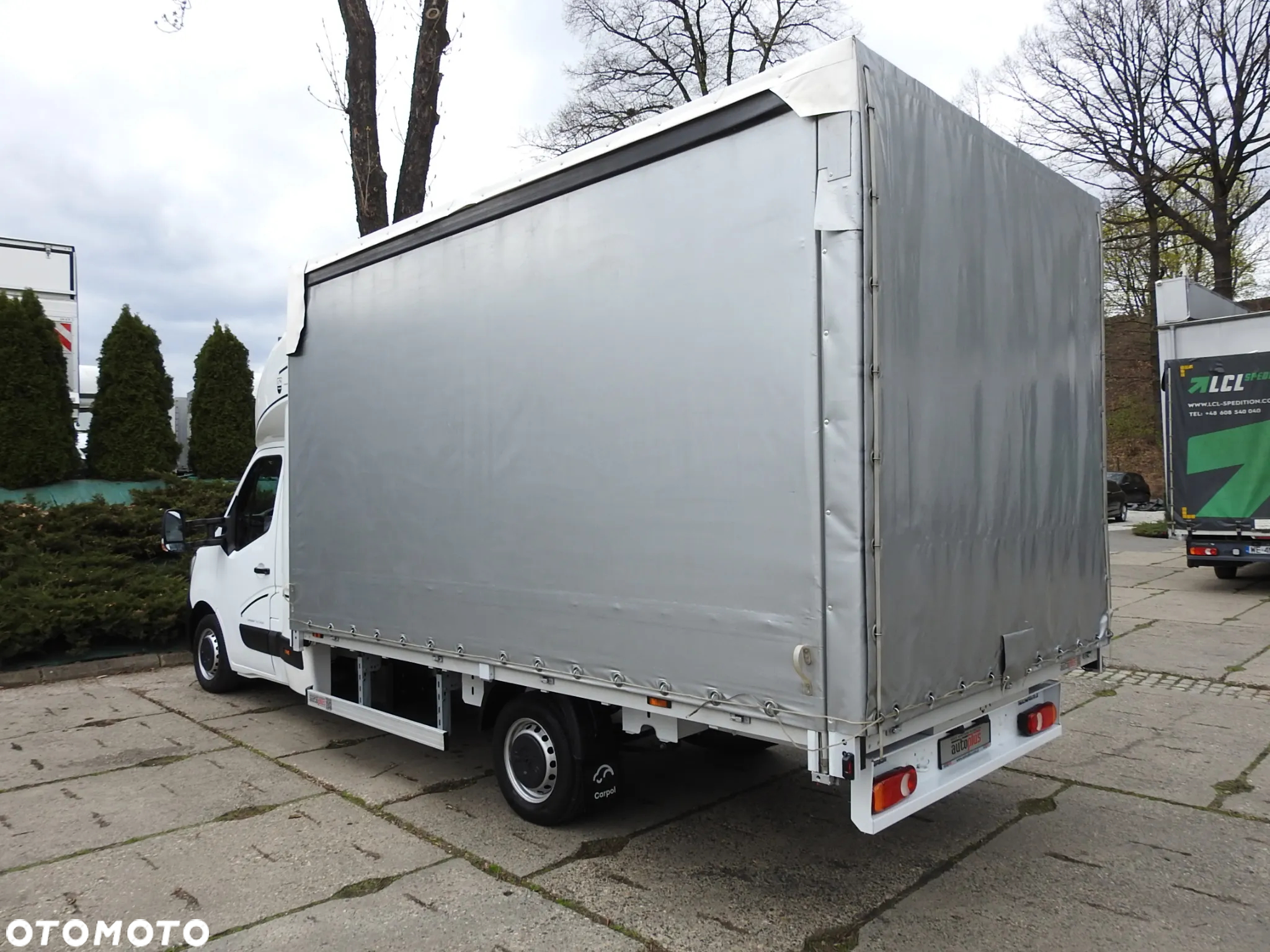 Renault MASTER PLANDEKA 10 PALET WEBASTO NAWIGACJA KLIMATYZACJA LEDY PNEUMATYKA 165KM [ 128098 ] - 11