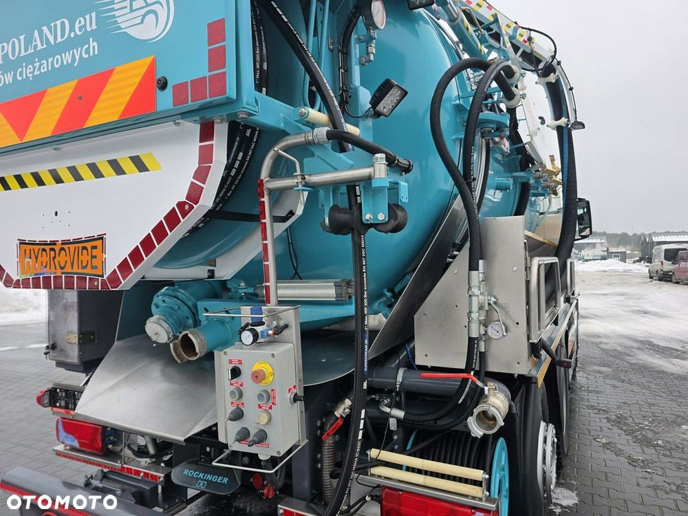 MAN HUWER HYDROVIDE WUKO KOMBI DO CZYSZCZENIA KANAŁÓW - 25