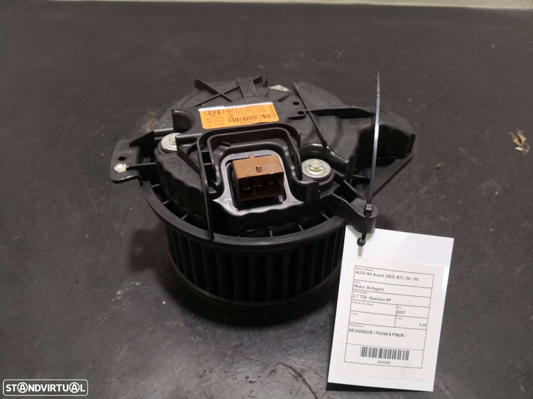 Motor Sofagem Audi A4 Avant (8Ed, B7) - 1