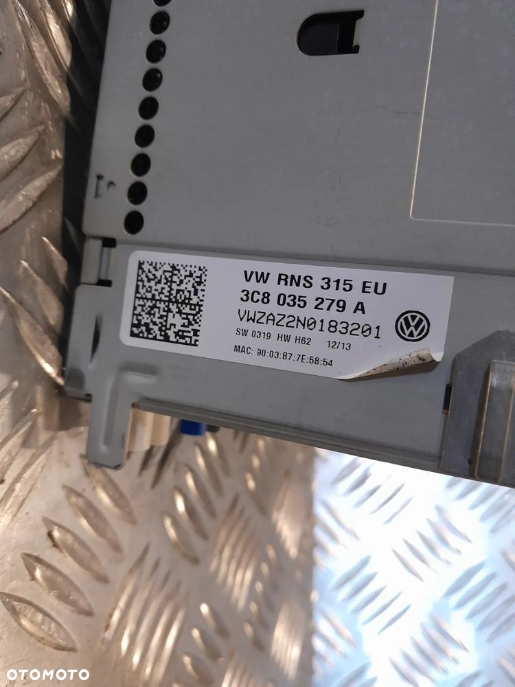 Radioodtwarzacz CD Navi VW Passat B7 - 5