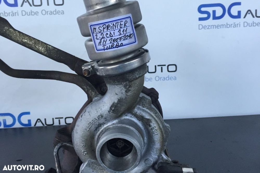 Turbina Turbo Mercedes Sprinter 2.2CDI 2006 - 2010 Model 311 - 1