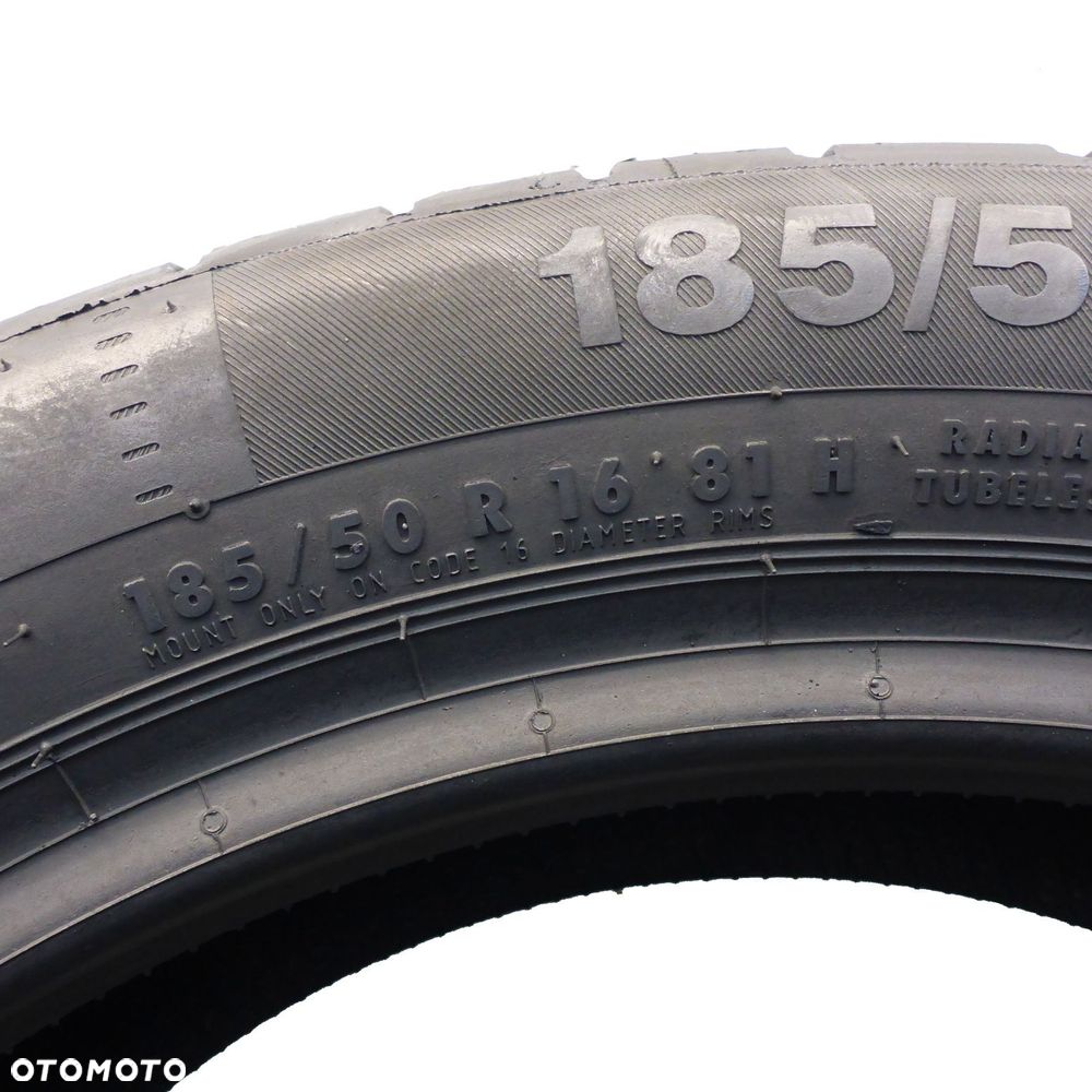 Opony 185/50/16 Continental 185/50 R16 81H Letnie 2018 Nieużywane16 - 6