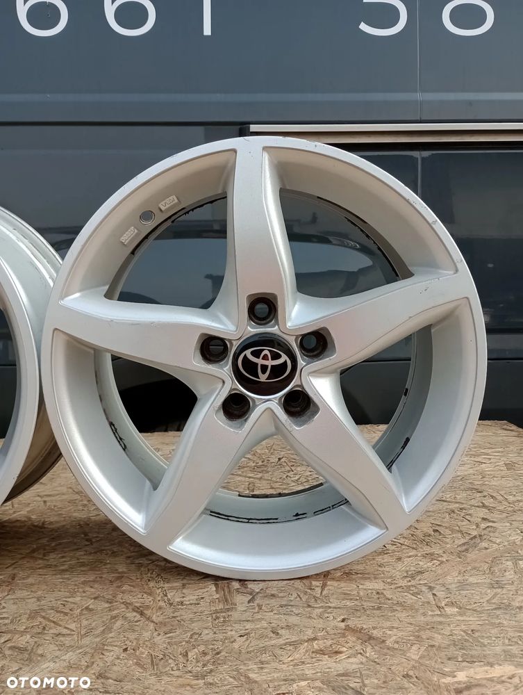 FELGI ALUMINIOWE 5x114 R17 7,5J ET40 TOYOTA PRIUS AURIS AVENSIS CAMRY COROLLA RAV4 VERSO - 4