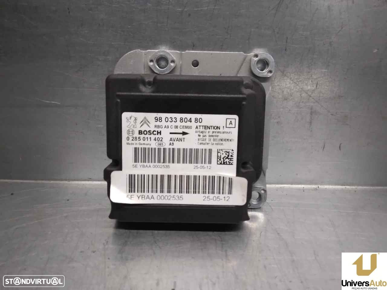 CENTRALINA AIRBAG PEUGEOT 208 2017 -9803380480 - 4