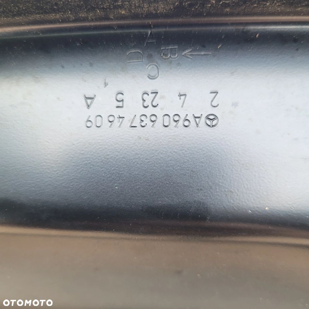 KABINA SŁUPEK BOK MERCEDES ACTROS MP4 LH. ORYGINAŁ NOWY A9606374609 - 2