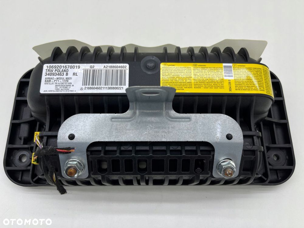 MERCEDES W218 CLS AIRBAG PODUSZKA PASAŻERA A2188604602 - 3