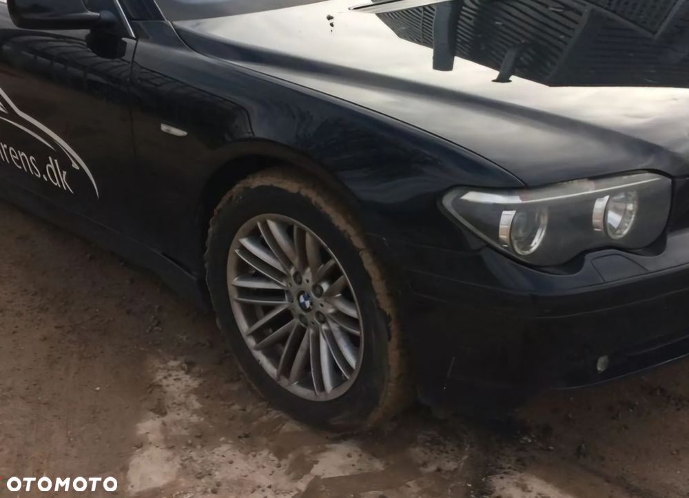 Błotnik e65 blacksapphire prawy lewy ORG lakierstan bdb - 1