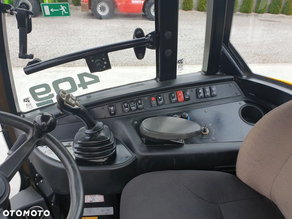 JCB 409 AGRI 40KM/H WIDŁY/ŁYŻKA SPROWADZONA SUPER STAN - 13