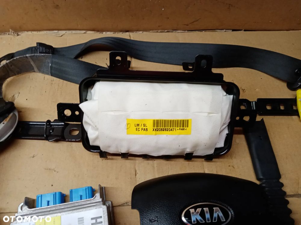 Poduszka konsoli kierowcy poduszki pasy sensor AIRBAG zestaw naprawczy Kia Sportage III - 4