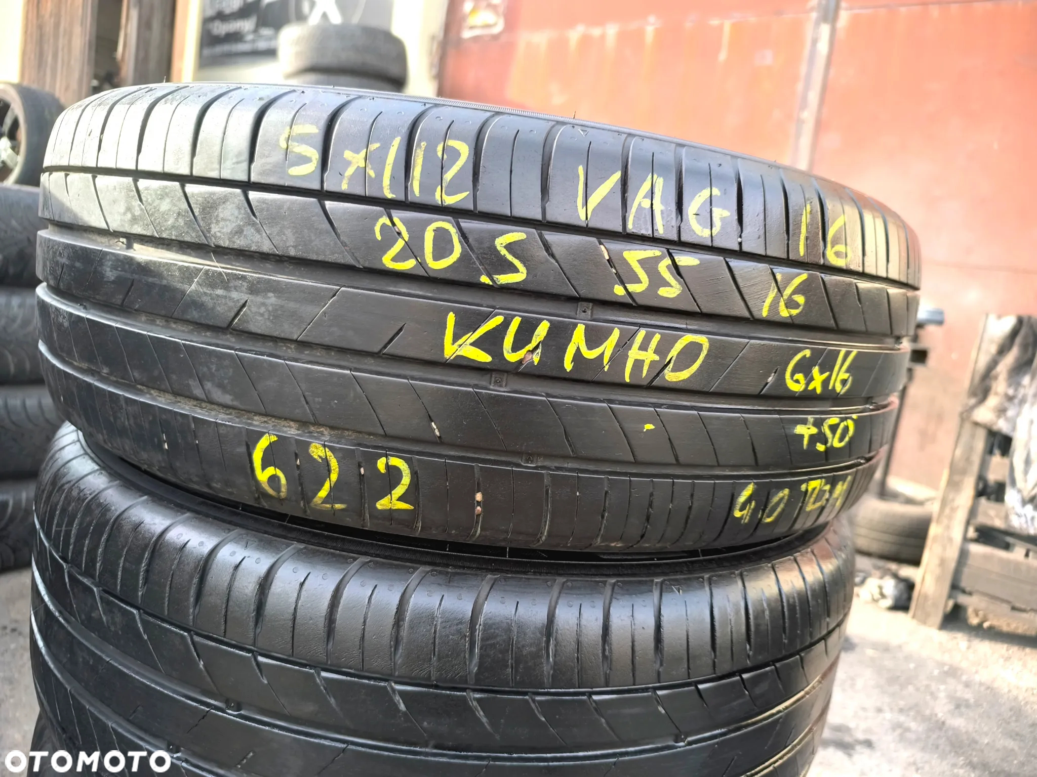 5x112 FELGI Stalowe Stal 16 Koła Letnie Lato VW 5QA GOLF 6 7 VII VI TOURAN CADDY JETTA PASSAT SEAT LEON TOLEDO ALTEA EXEO SKODA OCTAVIA 2 3 SUPERB AUDI A3 8P 8V A4 B7 B5 B6 A6 C5 22r. Legnica ALU-RAD 205/55 6mm - 9