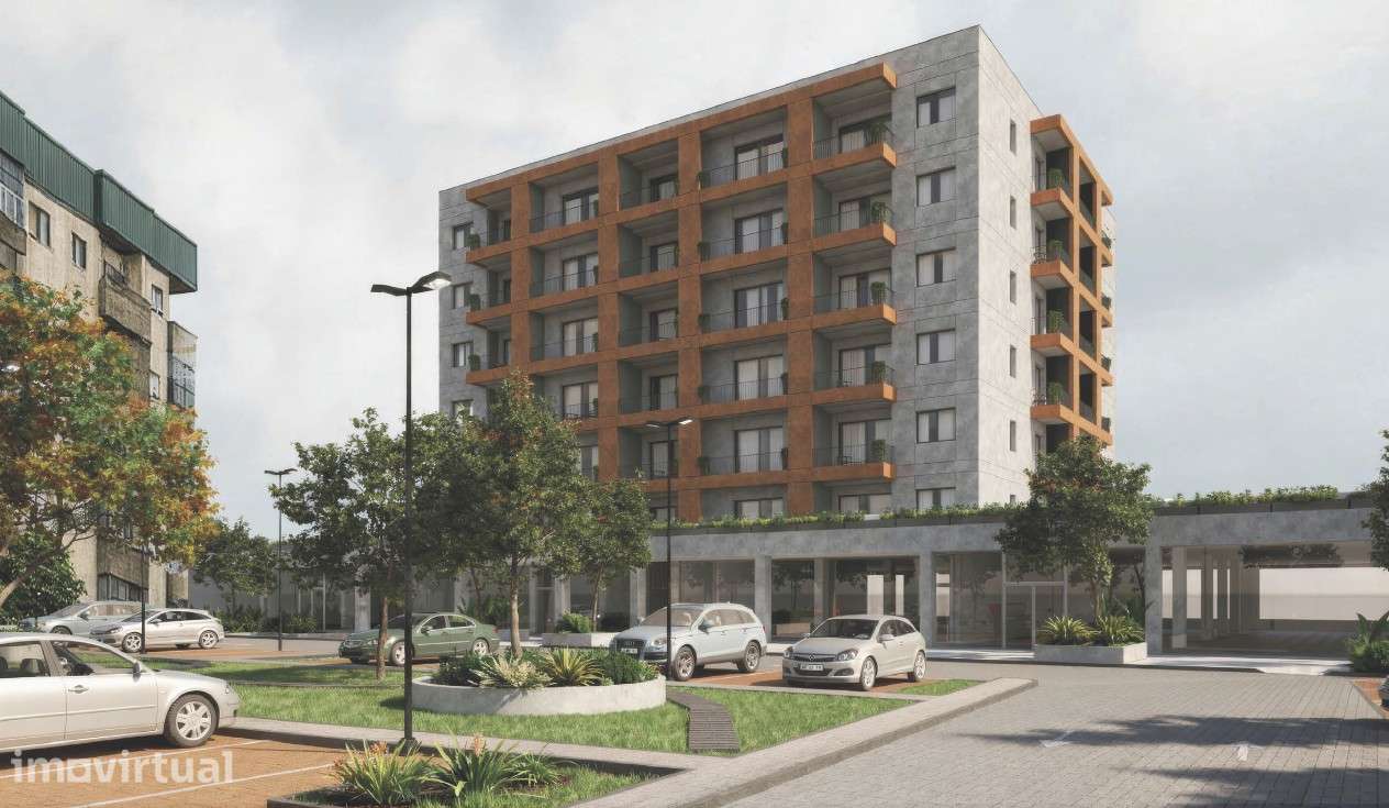 Apartamento T0 novo perto do centro de Braga