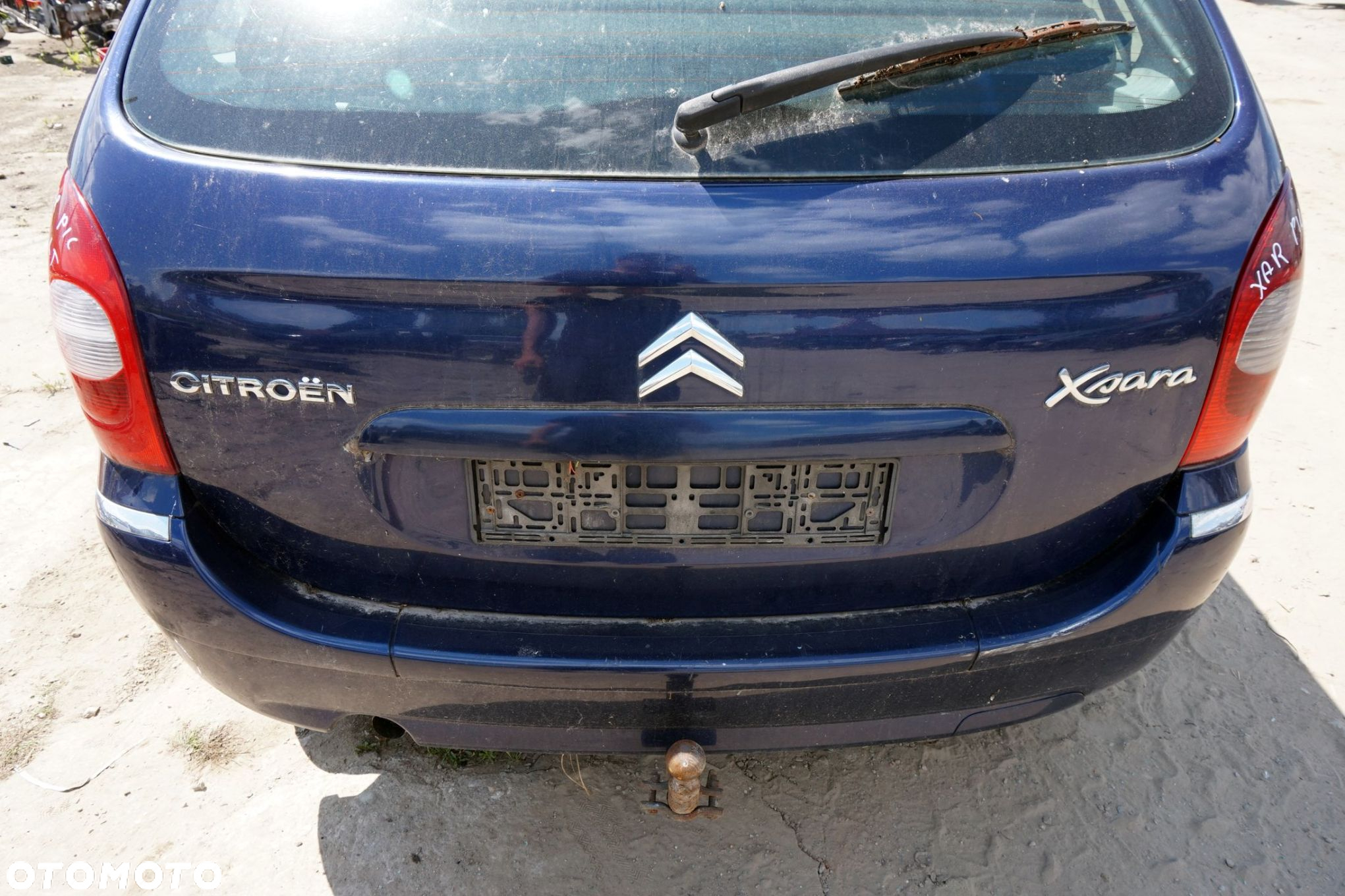KLAPA BAGAŻNIKA TYLNA XSARA PICASSO LIFT KPUD  NIEBIESKI CITROEN 2004-2012 - 2