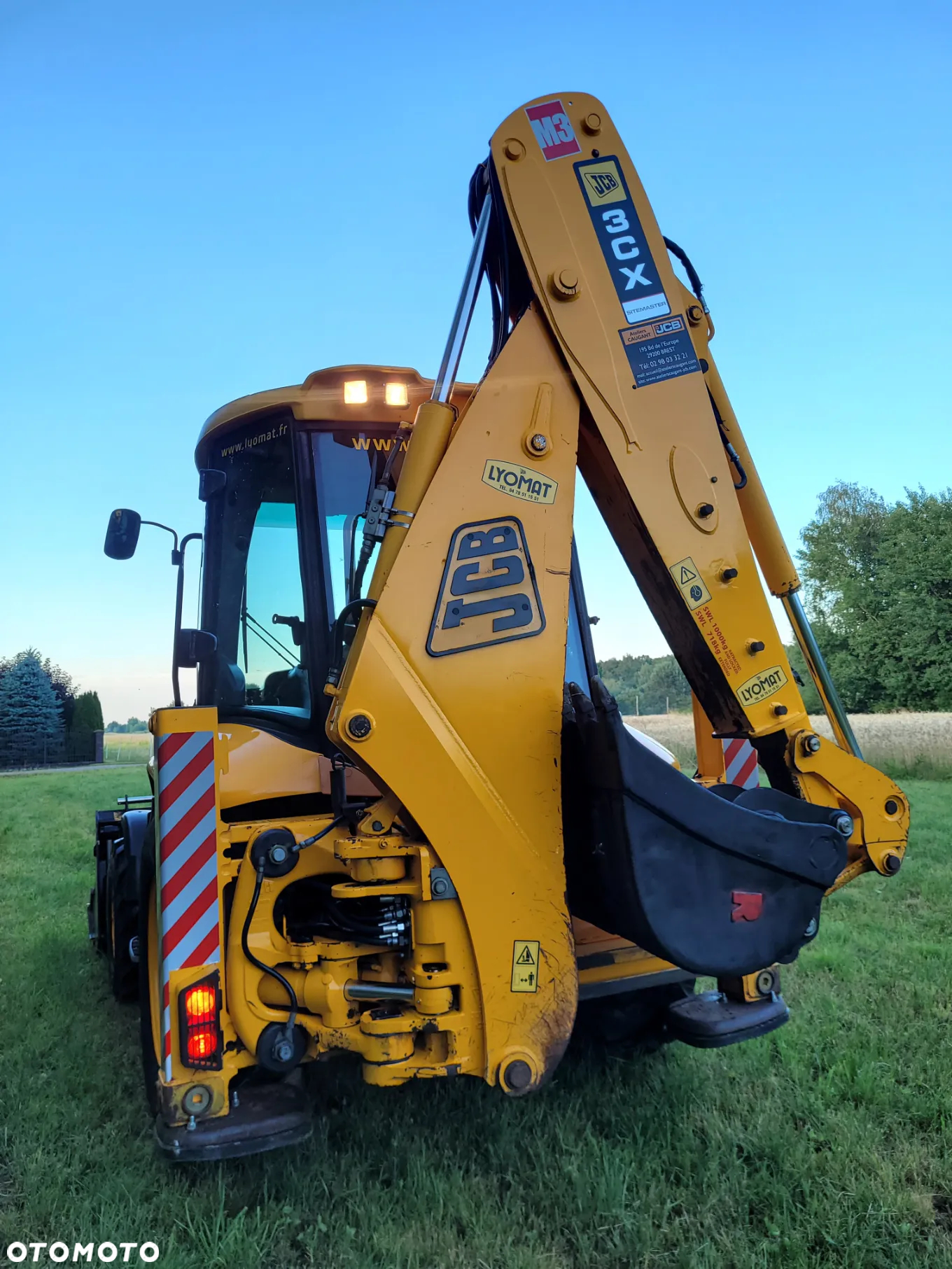 JCB 3CX  Dzoystiki //5517MTH!!!// SUPER STAN// Koparko-Ładowarka - 21