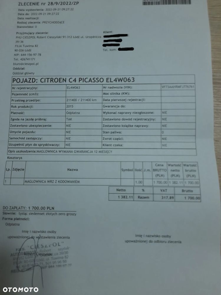 Citroën C4 Grand Picasso BlueHDi 150 Intensive - 15