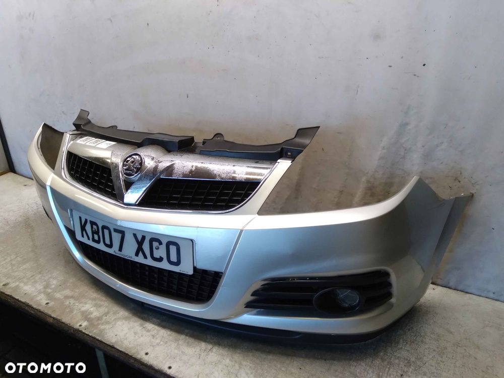 $ OPEL VECTRA C LIFT ZDERZAK PRZÓD PRZEDNI Z157 SREBRNY HALOGENY - 2